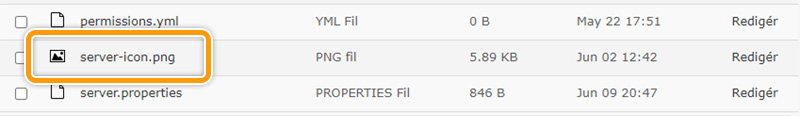 Download en fil fra din minecraft-server hos FlowServers