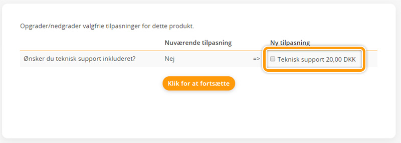 Vælg Teknisk support hos FlowServers