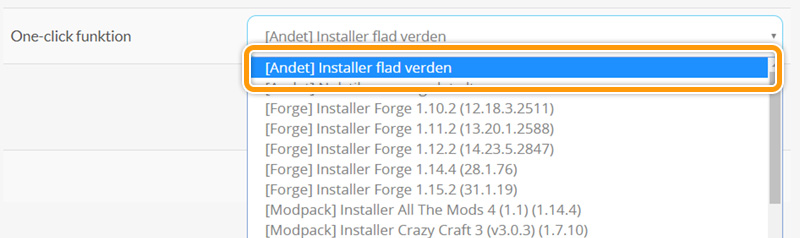 Installer en flad verden på din Minecraft Server hos FlowServers