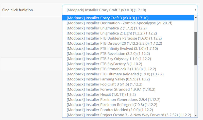 Installer en modpack på din minecraft server hos FlowServers