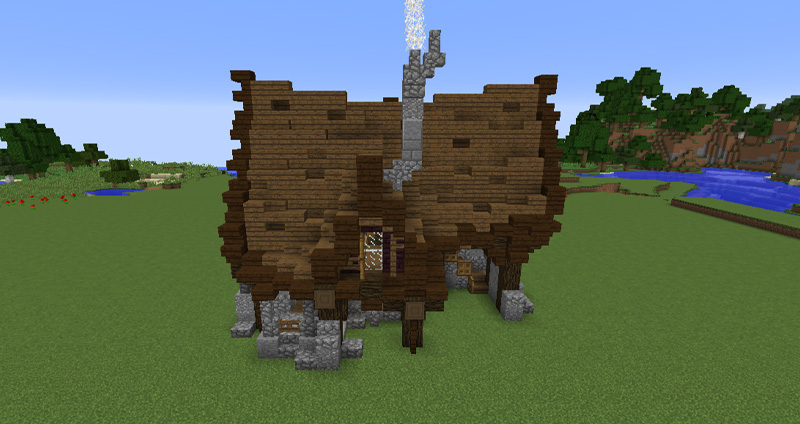 Et minecraft Hus - FlowServers